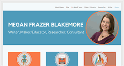 Desktop Screenshot of meganfrazer.com